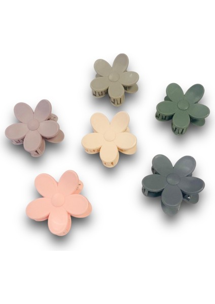 Papatya Model 6 Adet 6 cm Büyük Boy Mandal Toka fiyatları