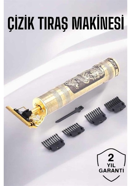 Profesyonel Sıfır Sinek Kaydı Çelik Tıraş Makinesi - M559R468-K82559