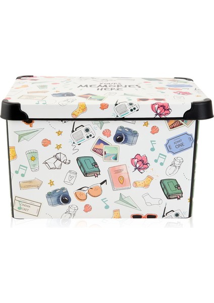Hatıra Figürlü Saklama Kutusu - Renkli - 22 Lt fiyatları