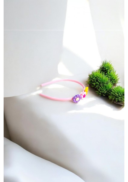 Çiçek Figürlü Parlak Renklerde Çocuk Taçı fiyatları