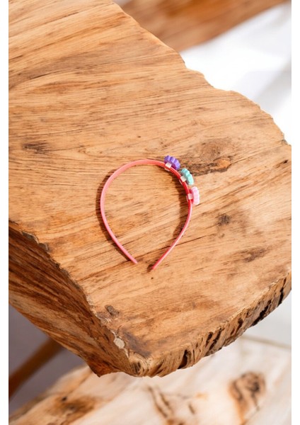 Çiçek Figürlü Parlak Renklerde Çocuk Taçı modelleri