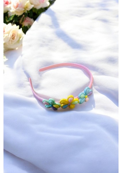 Çocuk Papatya Figürlü Parlak Renklerde Taç fiyatları