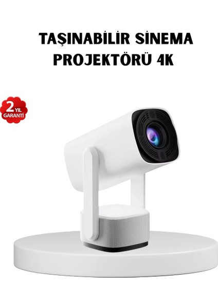 720P Hd Projeksiyon Cihazı – Uzun Ömürlü Ampul Canlı Renkler ve Evde Sinema K - N878J285-M36