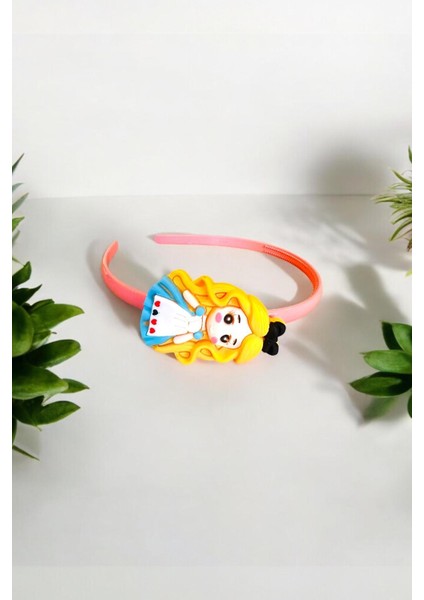 Çocuk Kız Figürlü Parlak Renklerde Taç fiyatları