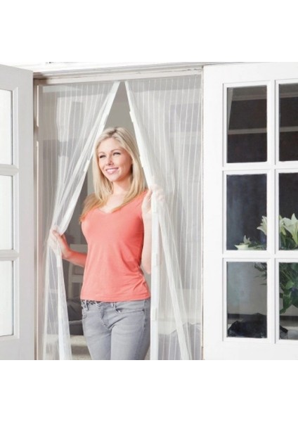 Mıknatıslı Tül Kapı Sineklik 105X205CM (K95)