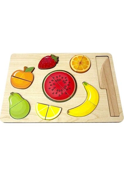 Ahşap Kesilebilen Meyveler