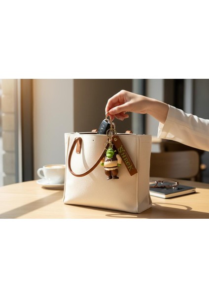 Shrek Figürlü Anahtarlık & Çanta Süsü