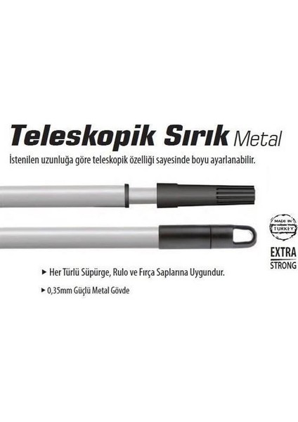 Teleskopik Sırık 2 Metre