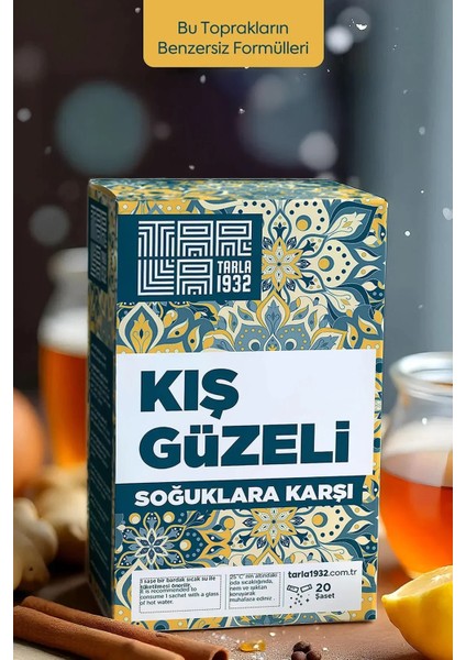 Kış Güzeli | Kışa Özel Bitkisel Çay Karışımı | 20’li Poşet - Benzersiz Bitki Formülleri