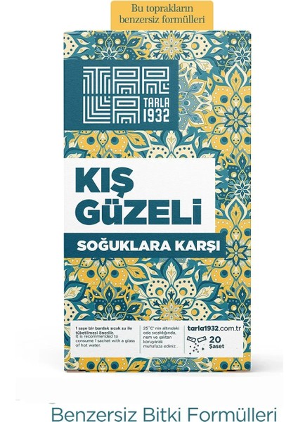 Kış Güzeli | Kışa Özel Bitkisel Çay Karışımı | 20’li Poşet - Benzersiz Bitki Formülleri modelleri