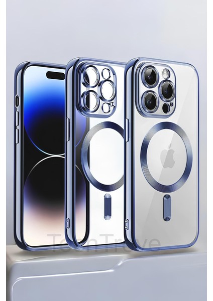 iPhone 14 Pro Max Kılıf Kamera Korumalı Sararma Yapmaz Magsafe Şarj Özellikli A++ Kalite Kapak