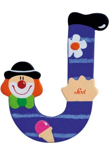 Bfs Palyanço Ahşap Harf J