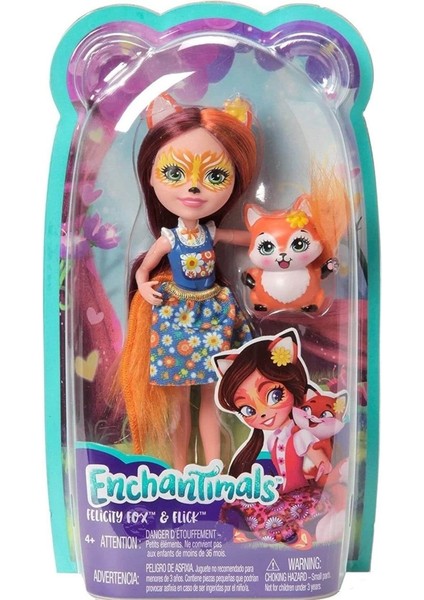 Bfs FRH40 Enchantimals Winsley Wolf ve Trooper