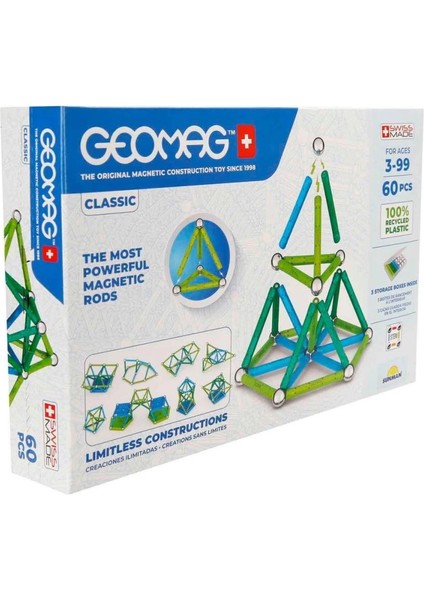 Bfs 0272 Manyetik Zeka Oyunu 60 Parça -Sunman