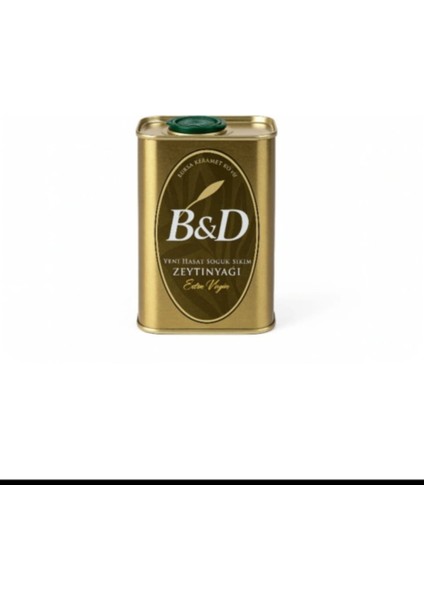 Soğuk sıkım zeytinyağı / Kampta, sofranızda kullanabileceğiniz teneke kutu.