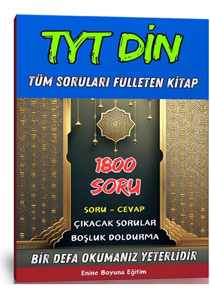 Tyt Din (Tüm Soruları Fulleten Kitap)