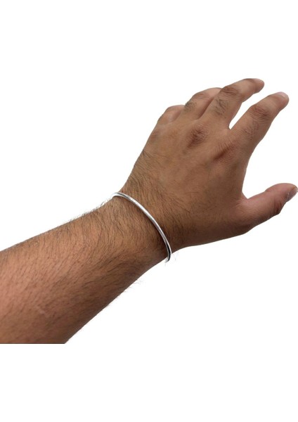 Gümüş Ayarlanabilir Toplu Bilezik fiyatları