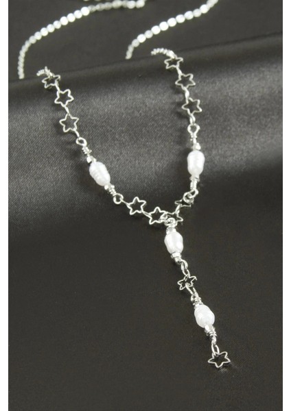 Yıldız Inci Y Kolye