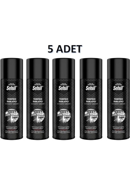 Torpido Parlatıcı Sprey 200 ml 5 Adet