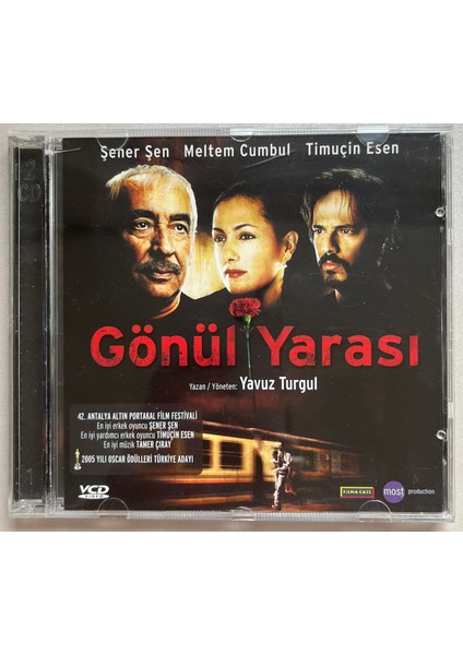 Gönül Yarası Şener Şen Meltem Cumbul Timuçin Esen VCD (Orijinal Dönem Baskı Vcd)