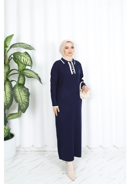 Polo Yaka Triko Elbise fiyatları