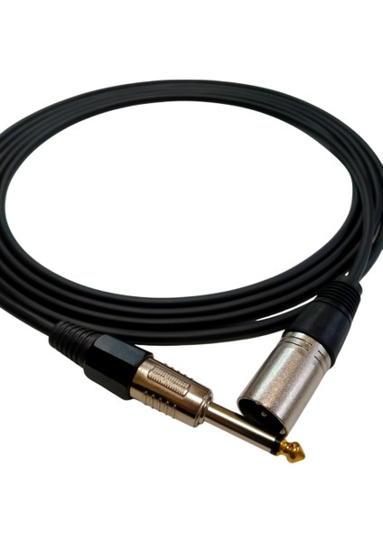 Cl-Cjxlre 6,3 mm Mono / Xlr Erkek 5 Metre Enstrüman Kablosu