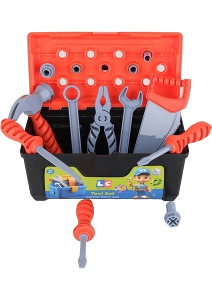 Let's Be Child Çantalı Tamir Seti Turuncu fiyatları