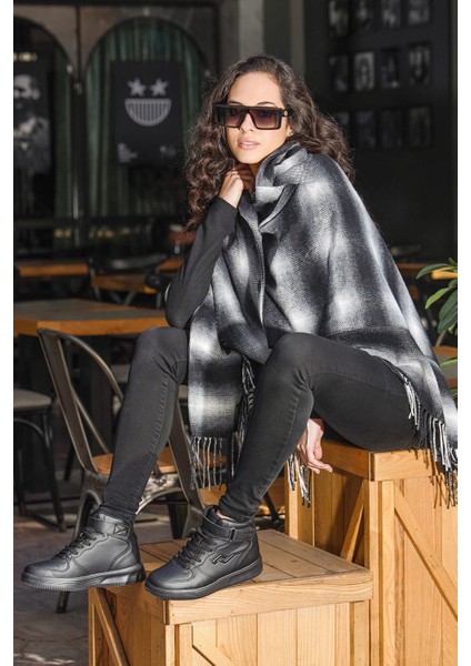 16308 Bilekli Siyah Spor Ayakkabı fiyatları