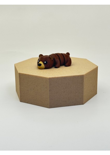 Minik Hayvanlar 5'li Oyuncak Seti- Ekip7– Organik, Hareketli, Eklemli ve Eğitici