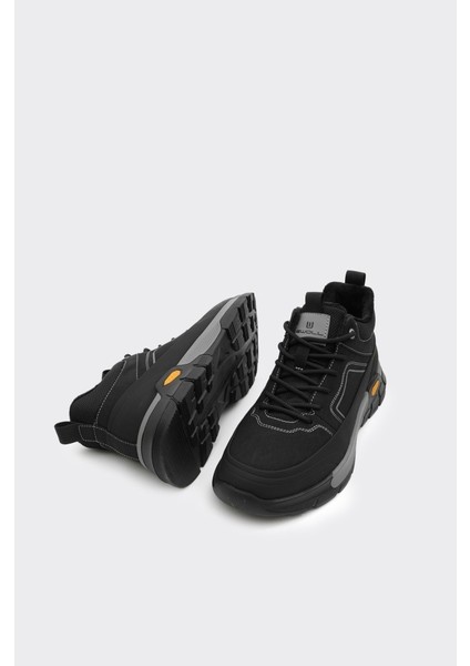 Bağcıklı Yüksek Taban Erkek Sneaker indirimleri