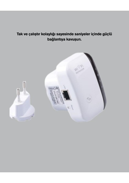 Wireless-N Wifi Repeater 300 Mbps Sinyal Güçlendirici - M977B367-N77977 modelleri