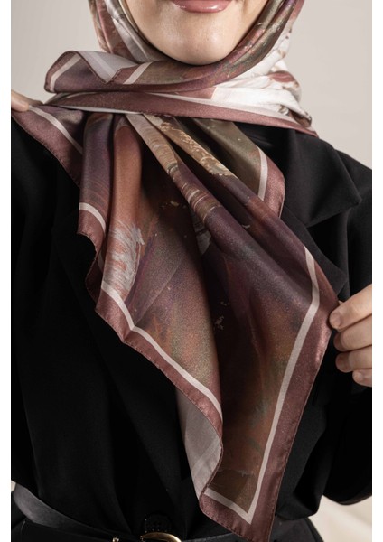 Dijital Kristal Desenli Eşarp 95x95 – Pastel Desen-3 indirimleri