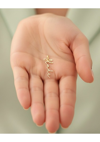 Dik Imza Isimli 14 Ayar Altın Kolye Ucu fiyatları