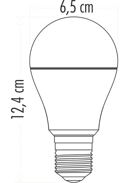 CT-4259 Sensörlü LED Ampul 15W Beyaz Işık- 10’lu Paket modelleri