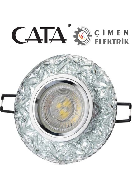 Cata Ct 6598 Kristal Cam Spot Kasası