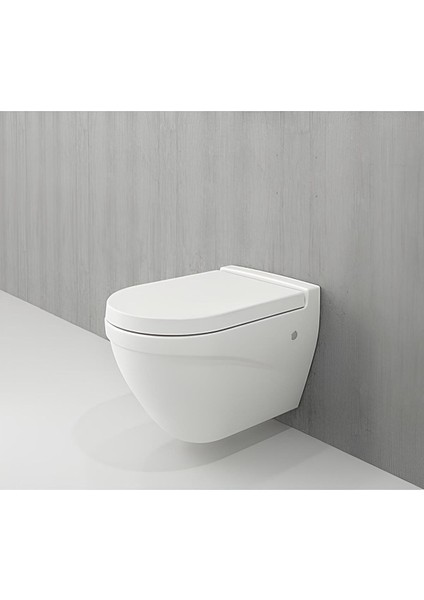 Taormina Arch Asma Parlak Beyaz Klozet 1012-001-0128 Kapak Hariç