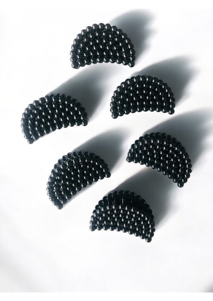 Boncuk Model 6 Adet Büyük Boy 6 cm Mandal Toka