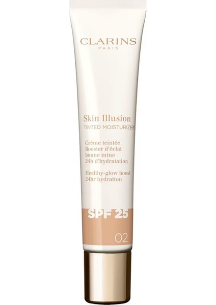 Skin Illusion - SPF25 Içeren Renkli Nemlendirici 02 - 40 ml