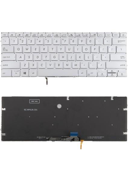 Asus UX431 X431 V431 K431 Için Abd Versiyonu Arkadan Aydınlatmalı Klavye (Yurt Dışından)