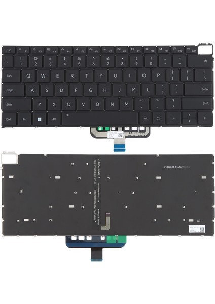 Honor Magicbook 21/22 HGE-W56 V14 Için Abd Arkadan Aydınlatmalı Klavye (Yurt Dışından)