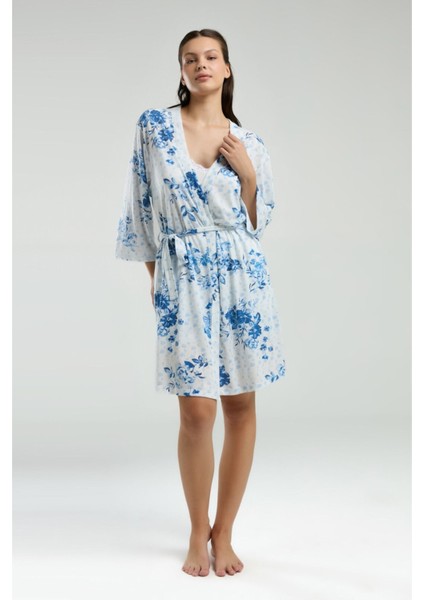 Kadın Süprem Kumaş 3 Parça Kutulu Pijama Takımı WV.1.L.0E012O modelleri