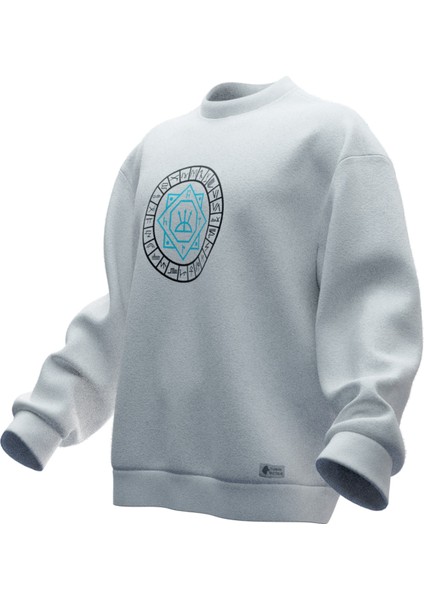 Oğuz Boyları Baskılı Oversıze Sweatshırt (Unısex) fiyatları