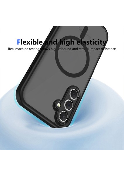 Samsung Galaxy A34 Kılıf, Manyetik Yarı Saydam Mat Darbeye Dayanıklı ve Parmak Izi Önleyici Koruyucu Kılıf-Siyah (Yurt Dışından) indirimleri