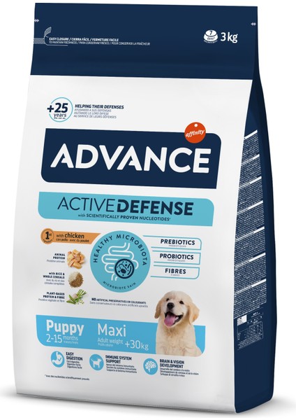 Techmrt Advance Dog Puppy Protect Maxı 3kg