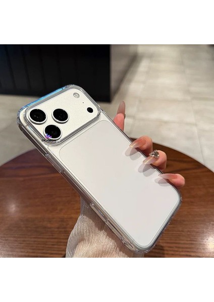 iPhone 17 Pro Max Uyumlu Kılıf Sararmaz Sert Şeffaf Pc Ultra Ince Kamera Koruma Çıkıntılı