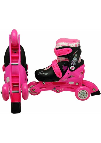 Barbie Inline 3 Tekerlekli Paten - Siyah fiyatları