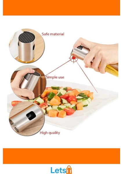 100 ml Çok Amaçlı Spreyli Cam Şişe Gümüş fırsatları