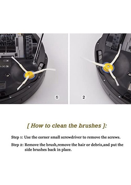 I-Robot Roomba Için 3 Kollu Yan Fırça, Roomba 500 600 700 Serisi Vakum Için Yedek Aksesuar Parçaları (Yurt Dışından) modelleri