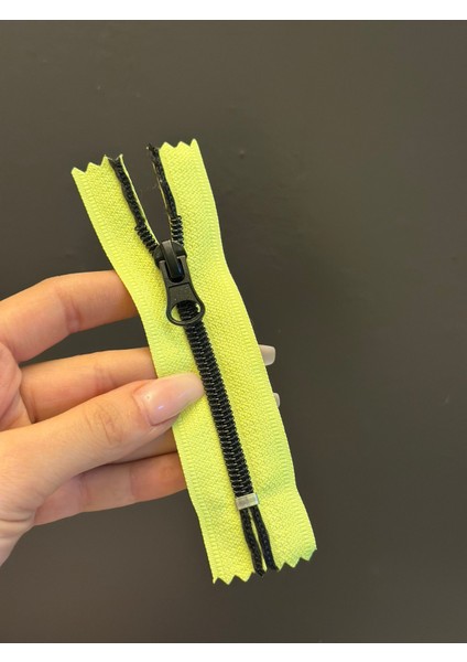 Fosfor Renkli Fermuar 14X3 cm