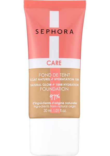 Care Glow - Fondöten 16 Y (Doré Clair) - 30 ml